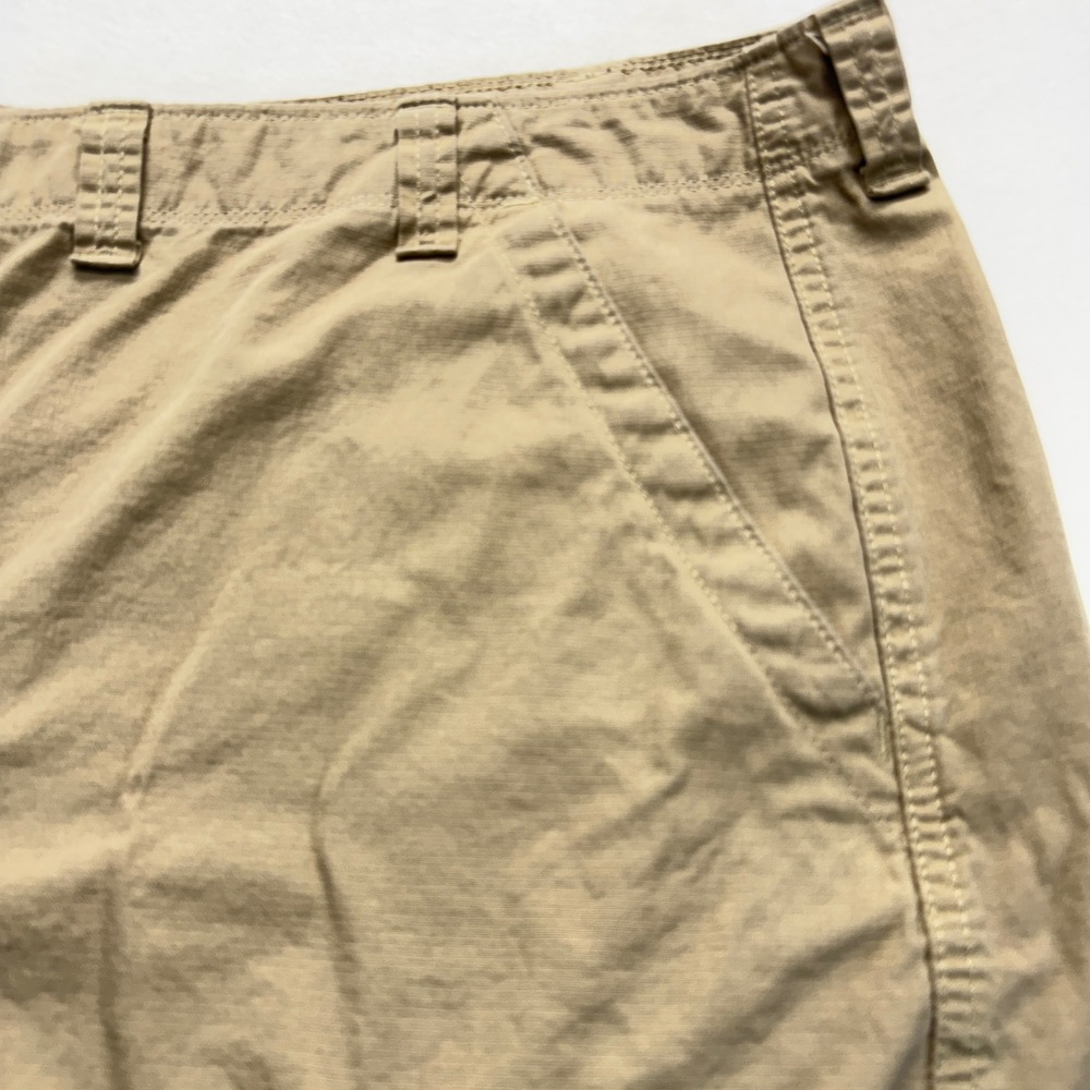 Wrangler Cargo Shorts Mens 42 Tan Khaki Ripstop‎ Outdoor Multi-Pocket Casual - Picture 6 of 16